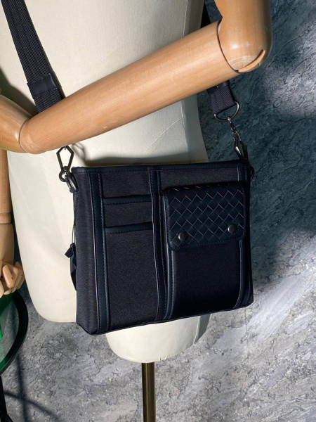 МУЖСКАЯ СУМКА МЕСЕНДЖЕР BOTTEGA VENETA  63581 фото анонса