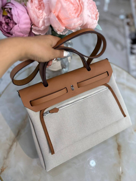 СУМКА HERMES HERBAG ZIP 61474 фото анонса