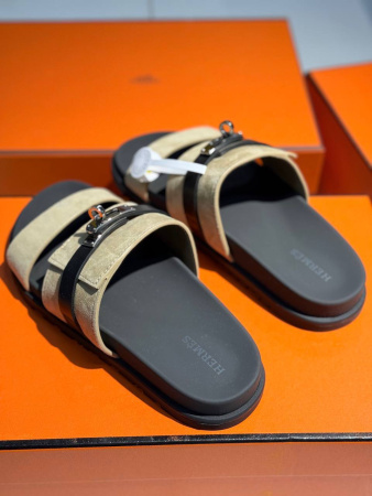 ШЛЕПКИ HERMES  77040 детальное фото товара