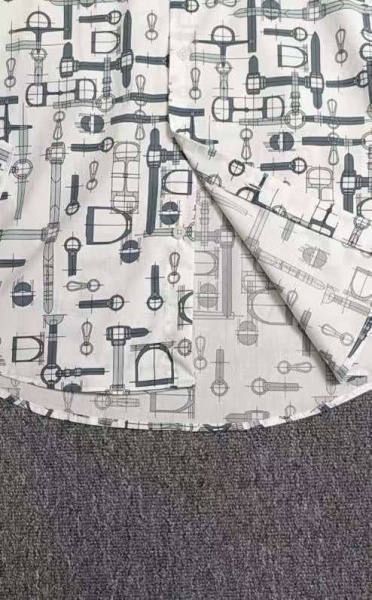 МУЖСКАЯ РУБАШКА HERMES  56404 фото анонса