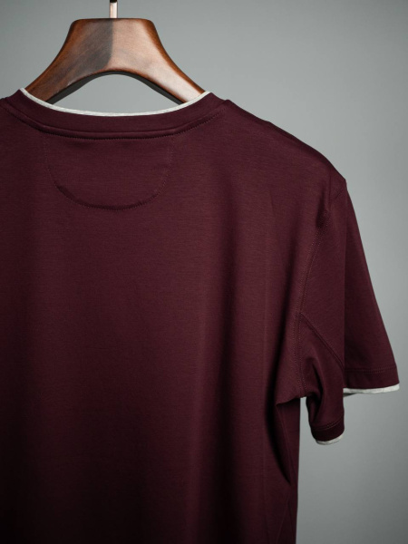 МУЖСКАЯ ФУТБОЛКА BRUNELLO CUCINELLI  68423 фото анонса