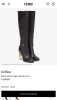САПОГИ FENDI  64113 детальное фото товара