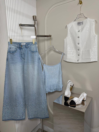 ДЖИНСЫ CHANEL  77805 детальное фото товара