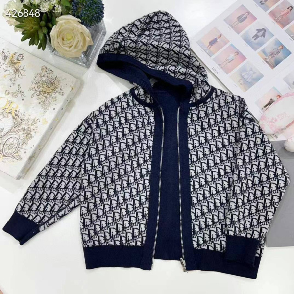 ДЕТСКИЙ КАРДИГАН ДВУХСТОРОННИЙ CHRISTIAN DIOR  73741 фото анонса