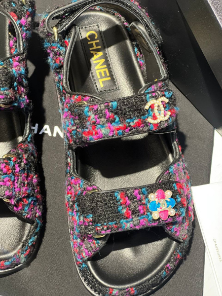САНДАЛИИ CHANEL  58153 фото анонса