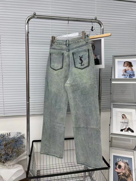 ДЖИНСЫ SAINT LAURENT  62182 фото анонса