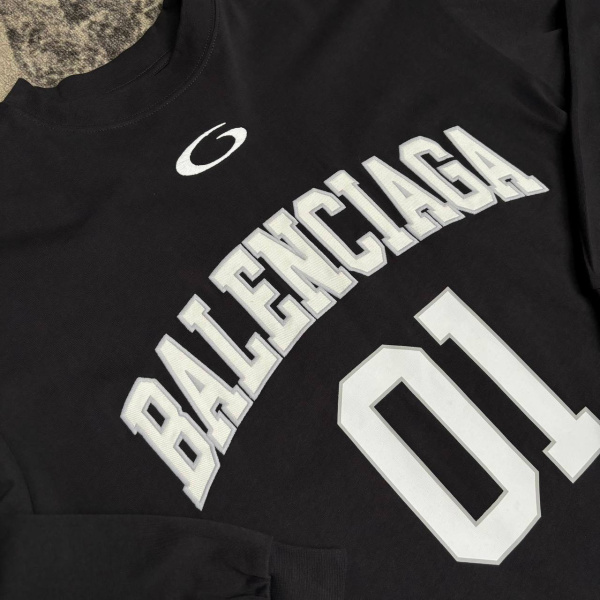 МУЖСКОЙ ЛОНГСЛИВ BALENCIAGA  74116 фото анонса