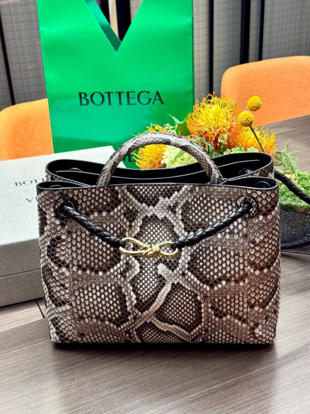 СУМКА BOTTEGA VENETA ANDIAMO SHOULDER BAG PYTHON  72911 фото анонса