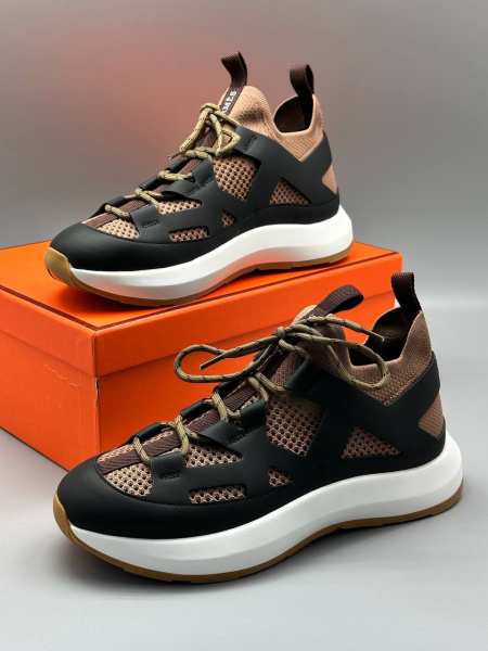 МУЖСКИЕ КРОССОВКИ HERMES  77495 фото анонса