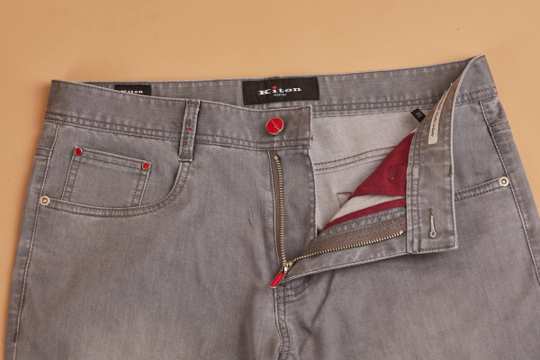 МУЖСКИЕ ДЖИНСЫ KITON  74714 фото анонса