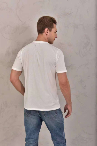 МУЖСКАЯ ФУТБОЛКА KITON  69250 фото анонса