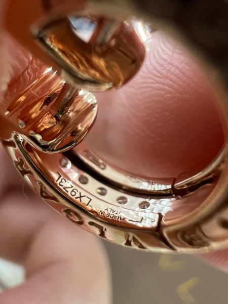 СЕРЬГИ BVLGARI 74379 фото анонса