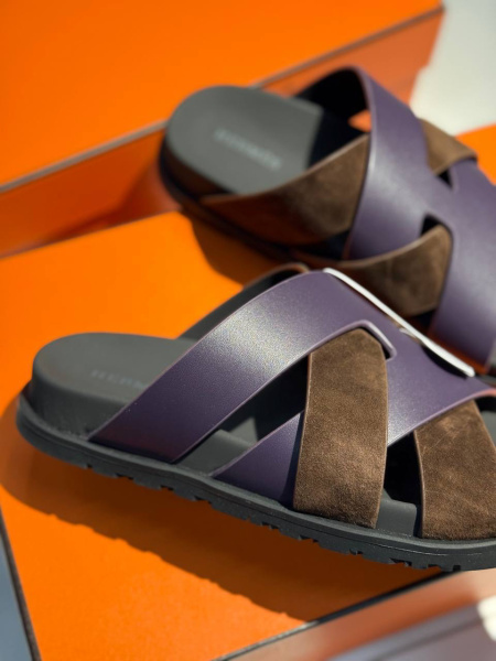 ШЛЕПКИ HERMES  77138 фото анонса