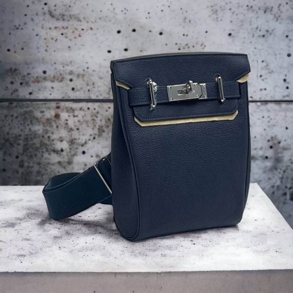 МУЖСКАЯ СУМКА СЛИНГ HERMES  61640 фото анонса