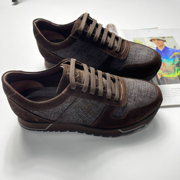 МУЖСКИЕ КРОССОВКИ CANALI  70183 фото анонса