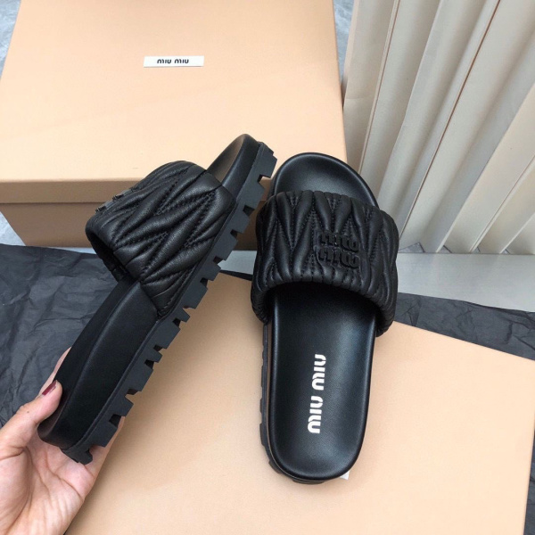 ШЛЕПКИ MIU MIU  58035 фото анонса