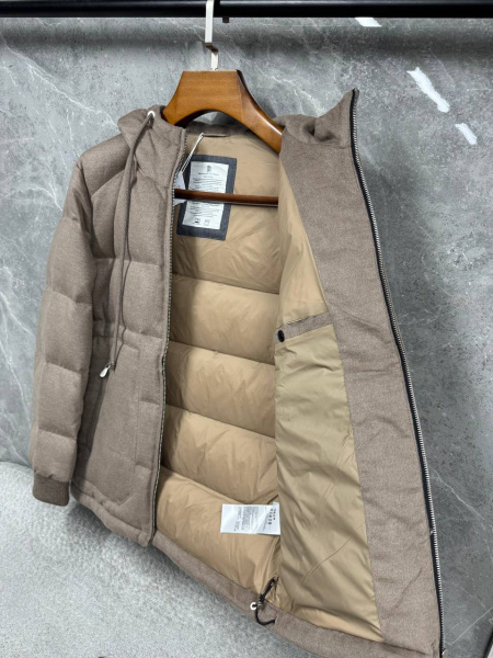 МУЖСКОЙ ПУХОВИК BRUNELLO CUCINELLI  81845 фото анонса