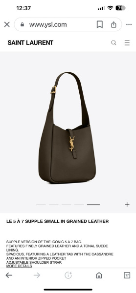 СУМКА SAINT LAURENT  66458 фото анонса