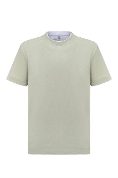 МУЖСКАЯ ФУТБОЛКА BRUNELLO CUCINELLI  69207 фото анонса