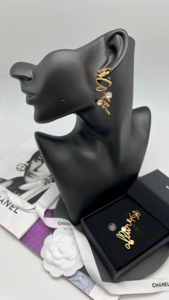 СЕРЬГИ CHANEL 74315 фото анонса