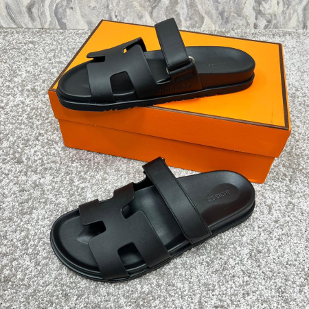 МУЖСКИЕ ШЛЕПКИ HERMES  59320 детальное фото товара