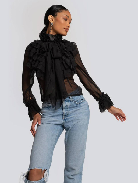 БЛУЗКА BALMAIN  74746 фото анонса