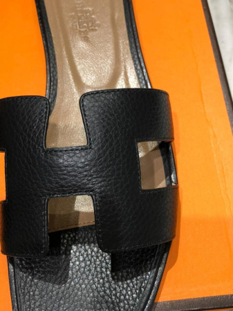 ШЛЕПКИ HERMES 39632 детальное фото товара