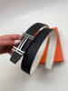 МУЖСКОЙ ДВУСТОРОННИЙ РЕМЕНЬ HERMES 51682 детальное фото товара