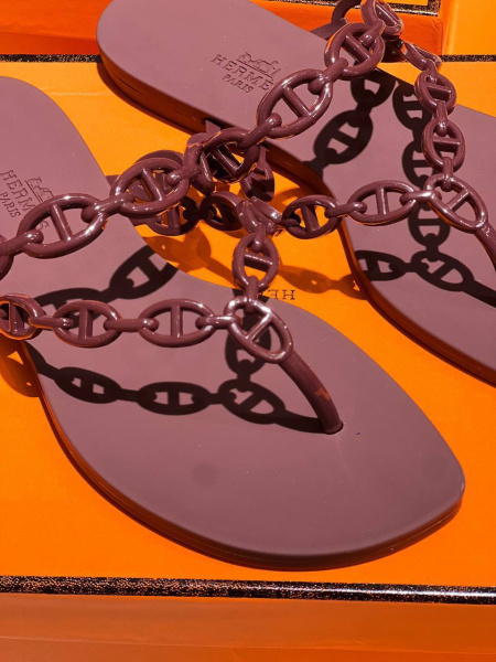 ШЛЕПКИ HERMES  76251 фото анонса