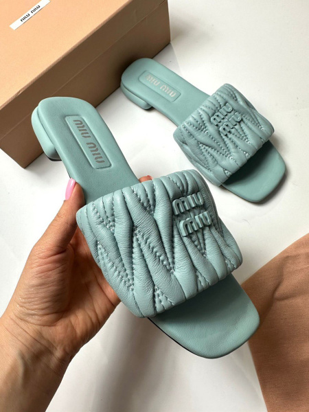 ШЛЕПКИ MIU MIU  58618 фото анонса