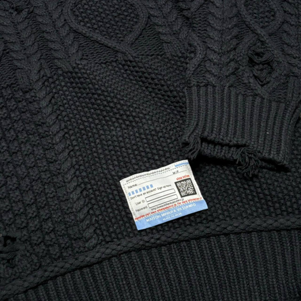 МУЖСКОЙ СВИТЕР MAISON MIHARA  72726 фото анонса