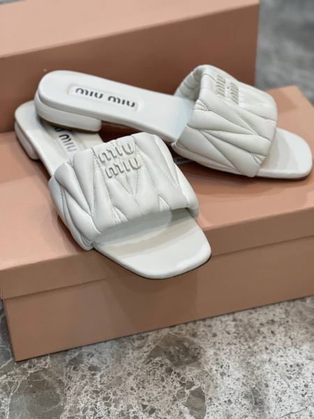 ШЛЕПКИ MIU MIU  57606 фото анонса