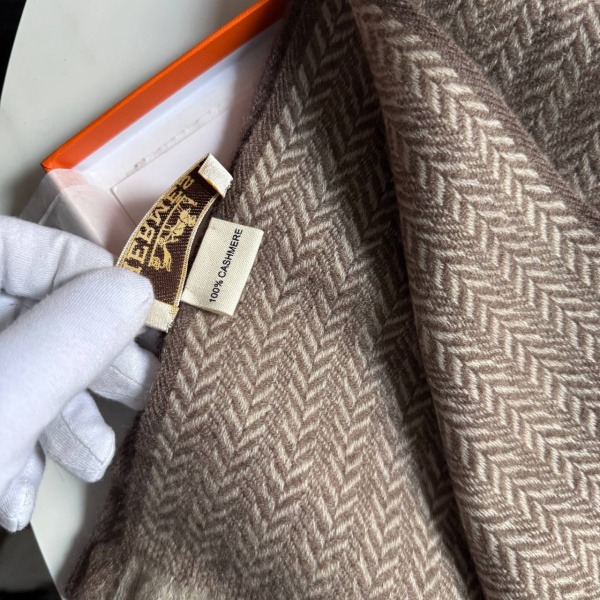 МУЖСКОЙ ШАРФ HERMES  72638 фото анонса