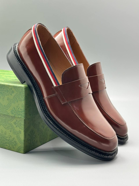 МУЖСКИЕ ЛОФЕРЫ GUCCI  77488 фото анонса