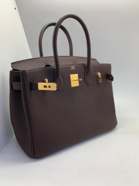 СУМКА HERMES BIRKIN 30 Ручная работа 14620 фото анонса