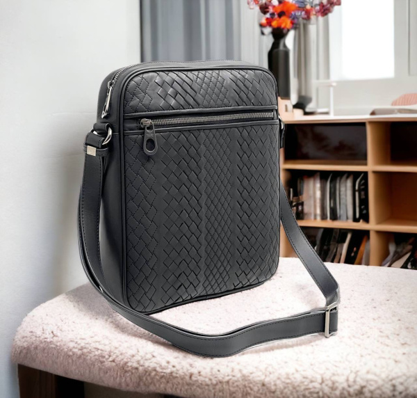 МУЖСКАЯ СУМКА МЕССЕНДЖЕР BOTTEGA VENETA  68003 фото анонса