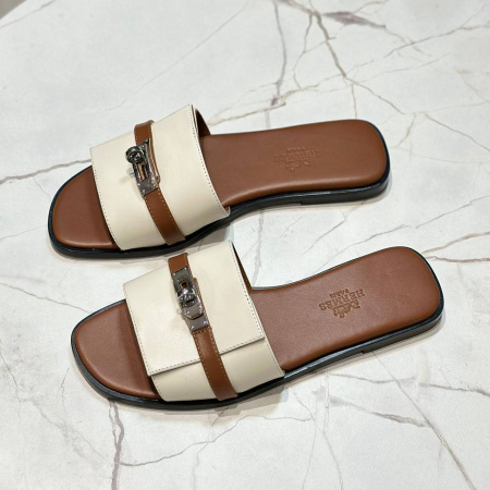 ШЛЕПКИ HERMES  67643 детальное фото товара