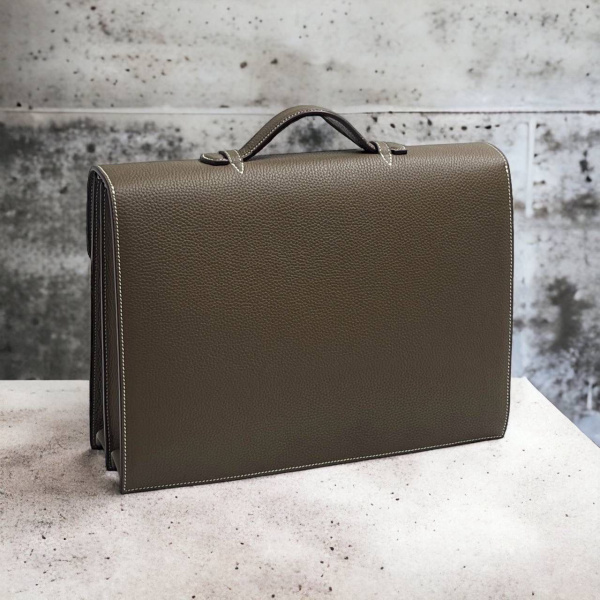 МУЖСКОЙ ПОРТФЕЛЬ HERMES  61176 фото анонса