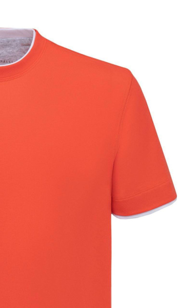 МУЖСКАЯ ФУТБОЛКА BRUNELLO CUCINELLI  69212 фото анонса