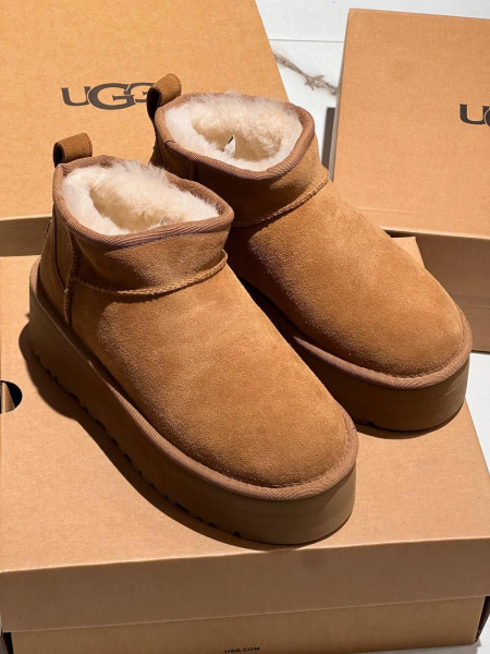 УГГИ UGG PLATFORM MINI  72142 фото анонса