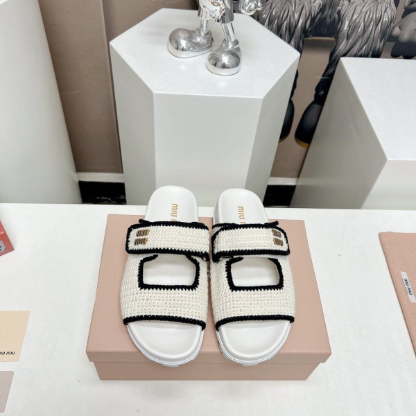 ШЛЕПКИ MIU MIU  69010 фото анонса