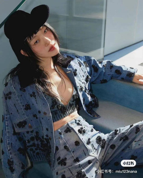 КУРТКА ДЖИНСОВКА MIU MIU  69722 фото анонса