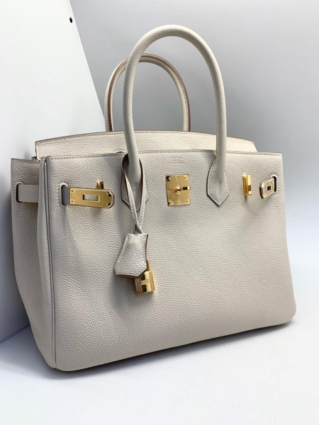 СУМКА HERMES BIRKIN 30 Ручная работа 08532 фото анонса