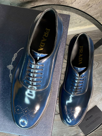 МУЖСКИЕ ТУФЛИ PRADA  73030 детальное фото товара