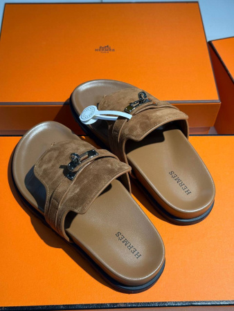 ШЛЕПКИ HERMES  77039 детальное фото товара