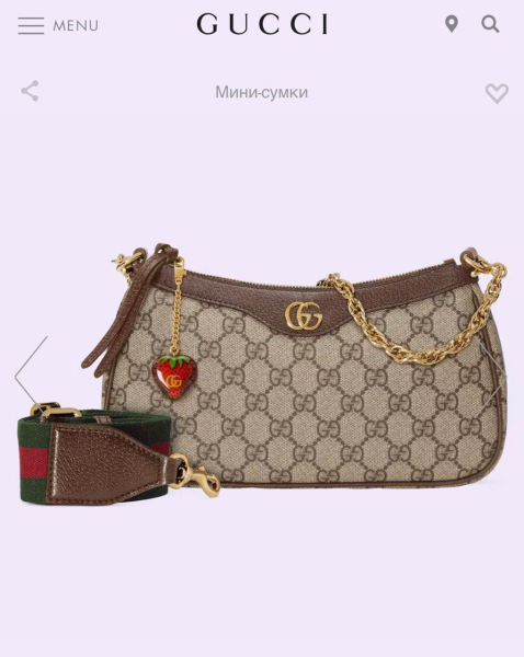 СУМКА GUCCI 54898 фото анонса