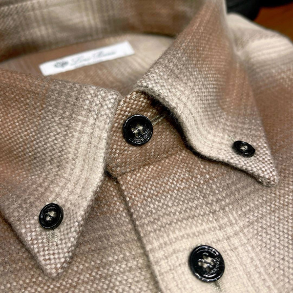 МУЖСКАЯ РУБАШКА LORO PIANA  73395 фото анонса