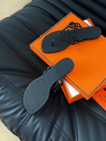 ШЛЕПКИ HERMES  67585 детальное фото товара