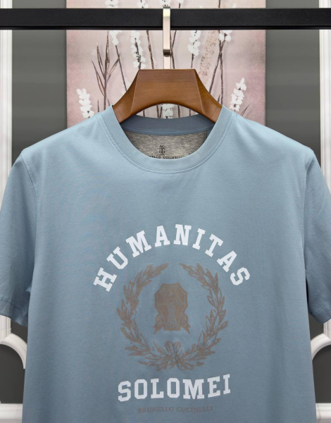 МУЖСКАЯ ФУТБОЛКА BRUNELLO CUCINELLI  68419 фото анонса