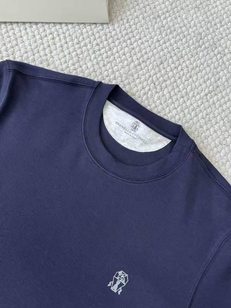 МУЖСКАЯ ФУТБОЛКА BRUNELLO CUCINELLI  73463 фото анонса